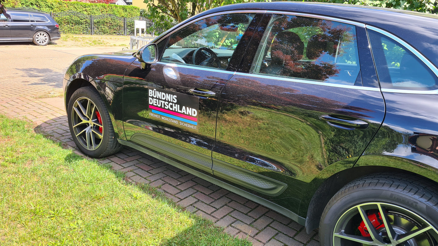Autotürmagnete 2 Stk schwarz