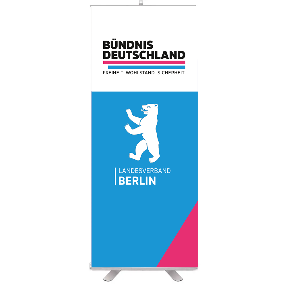Roll-up Banner 85x200 Motiv Landesverband