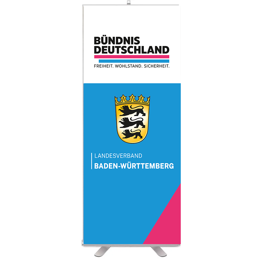 Roll-up Banner 85x200 Motiv Landesverband