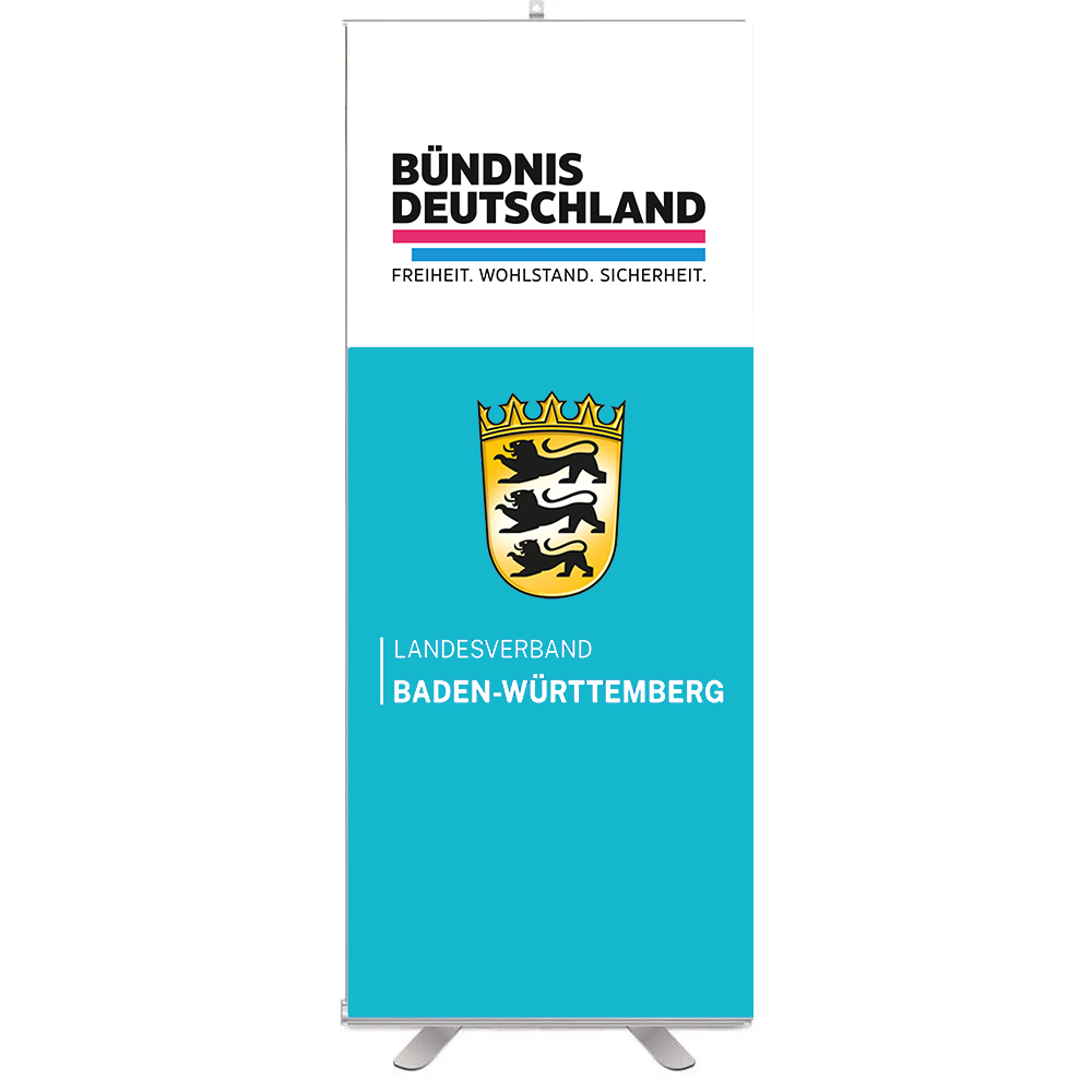 Roll-up Banner 85x200 Motiv Landesverband