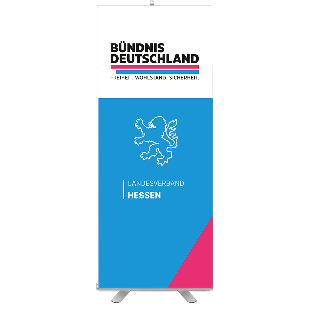 Roll-up Banner 85x200 Motiv Landesverband