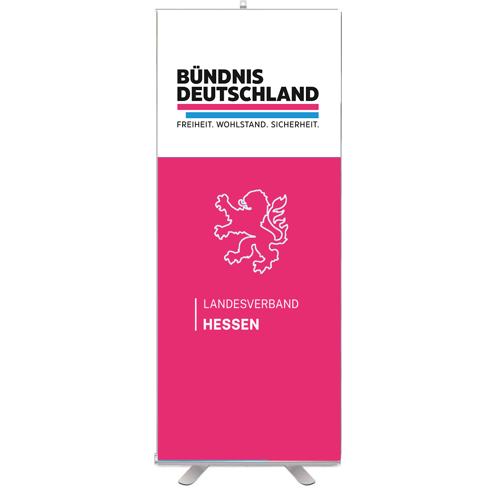 Roll-up Banner 85x200 Motiv Landesverband