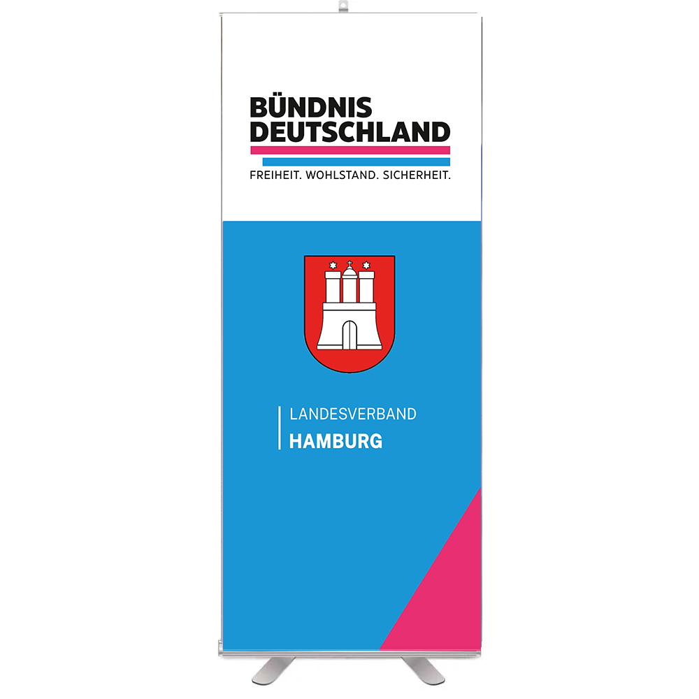 Roll-up Banner 85x200 Motiv Landesverband
