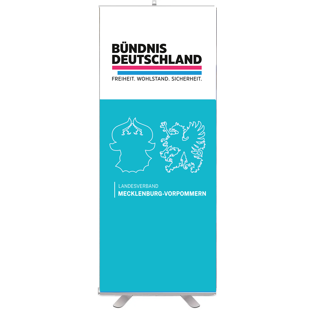 Roll-up Banner 85x200 Motiv Landesverband