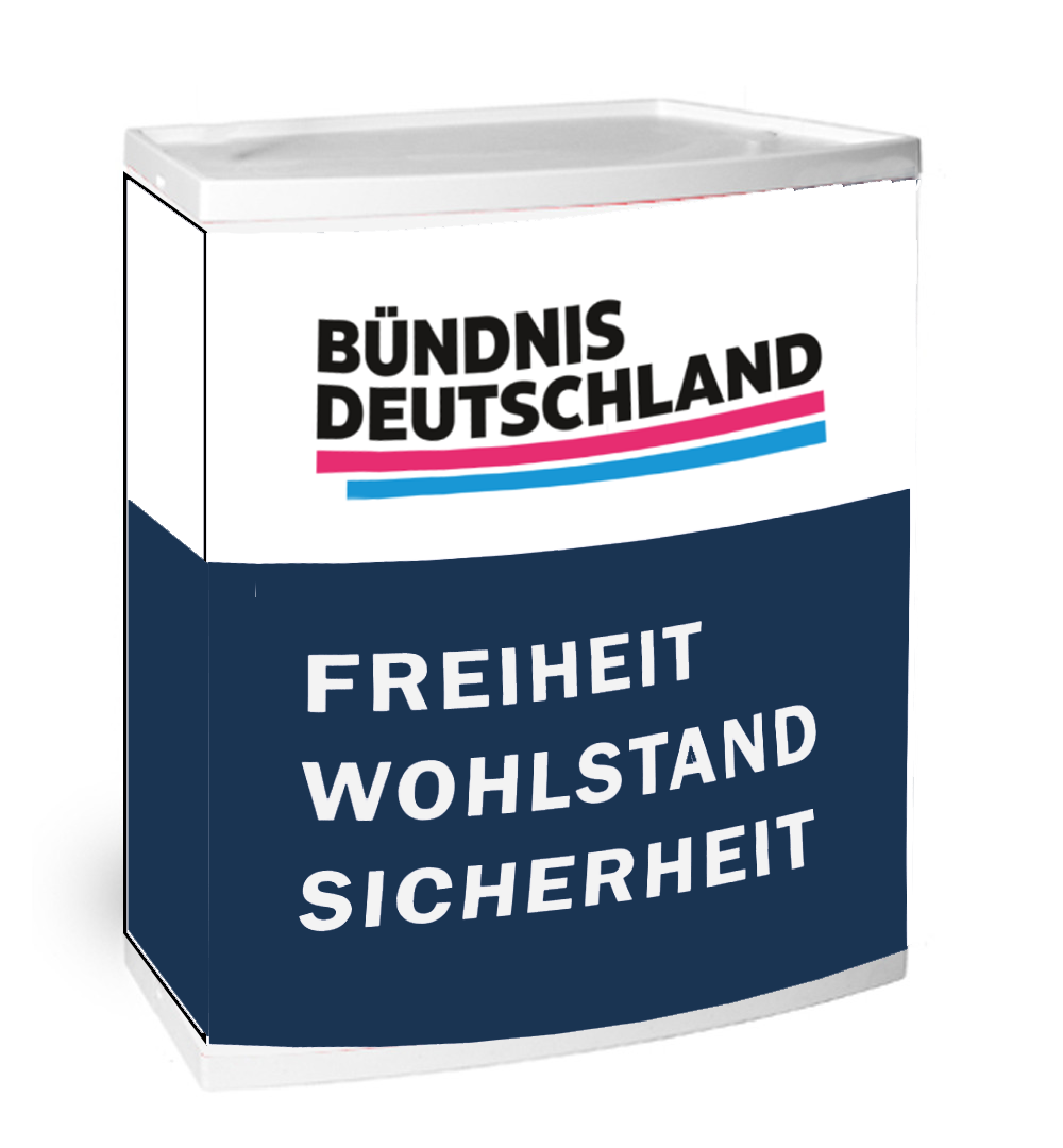 Infostand Motiv hell