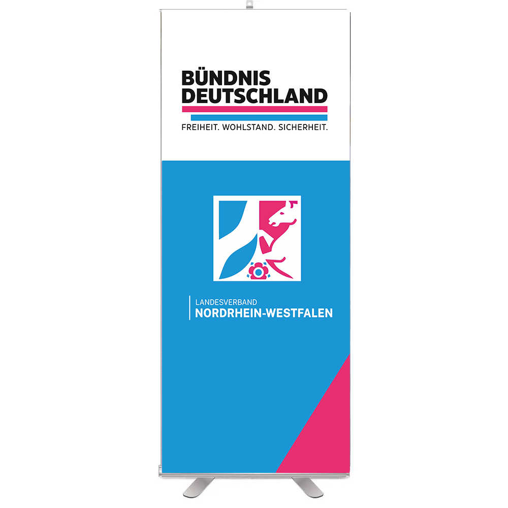 Roll-up Banner 85x200 Motiv Landesverband