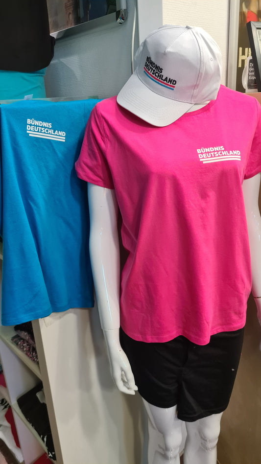 T-Shirt in Logofarben für Frauen