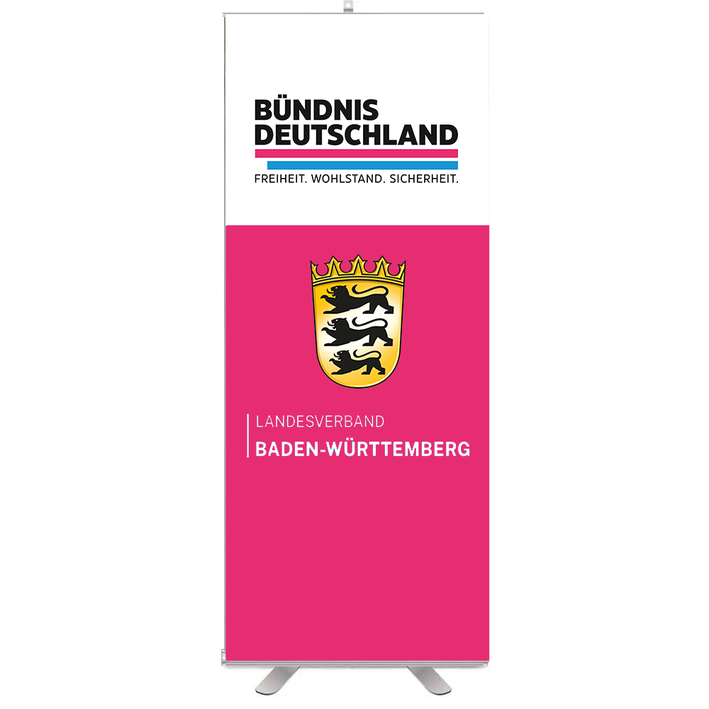 Roll-up Banner 85x200 Motiv Landesverband