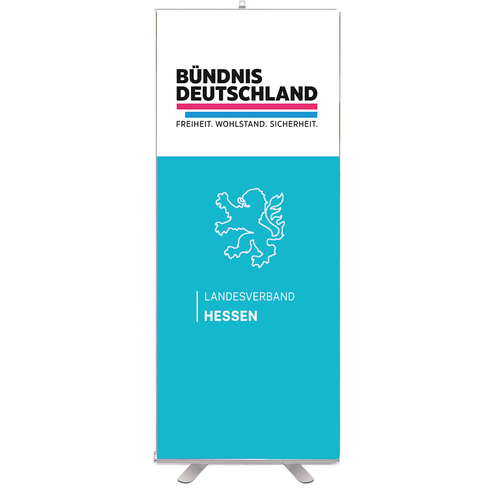 Roll-up Banner 85x200 Motiv Landesverband