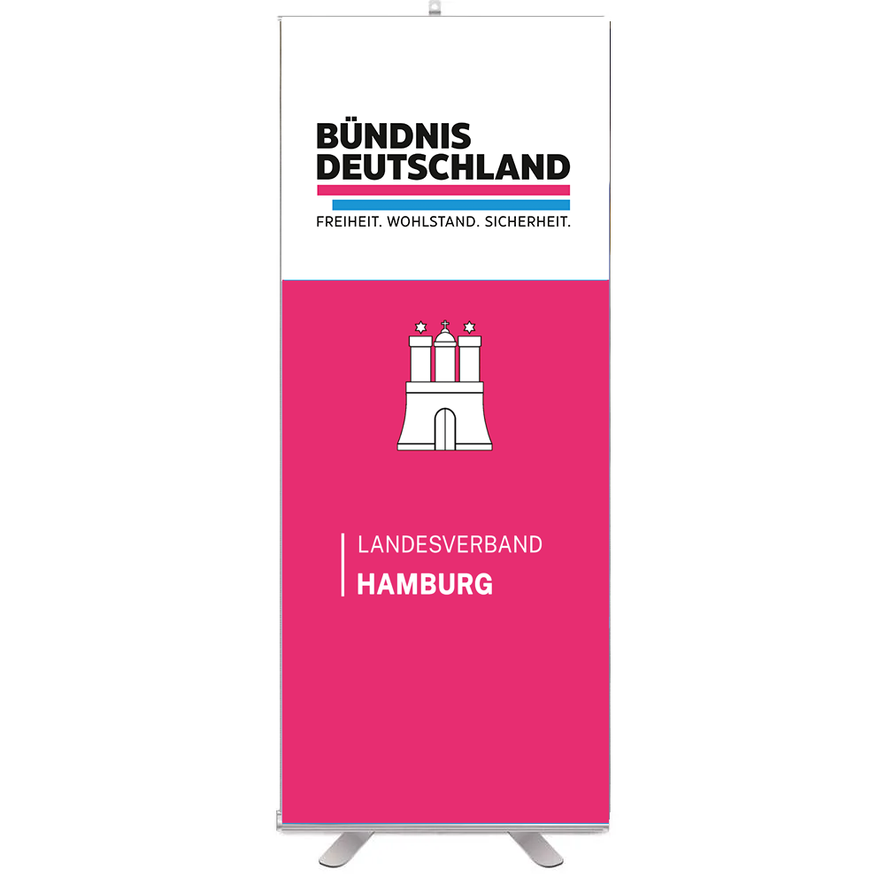 Roll-up Banner 85x200 Motiv Landesverband