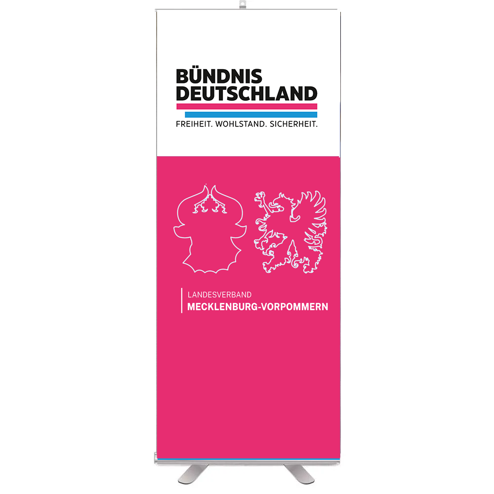 Roll-up Banner 85x200 Motiv Landesverband