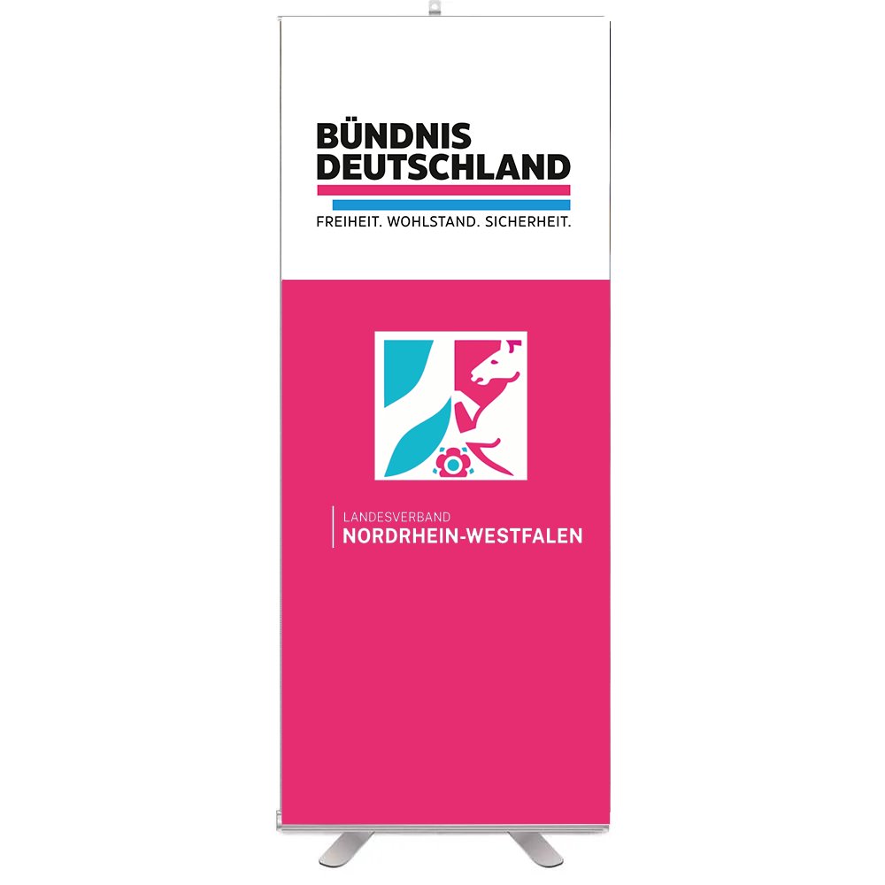 Roll-up Banner 85x200 Motiv Landesverband