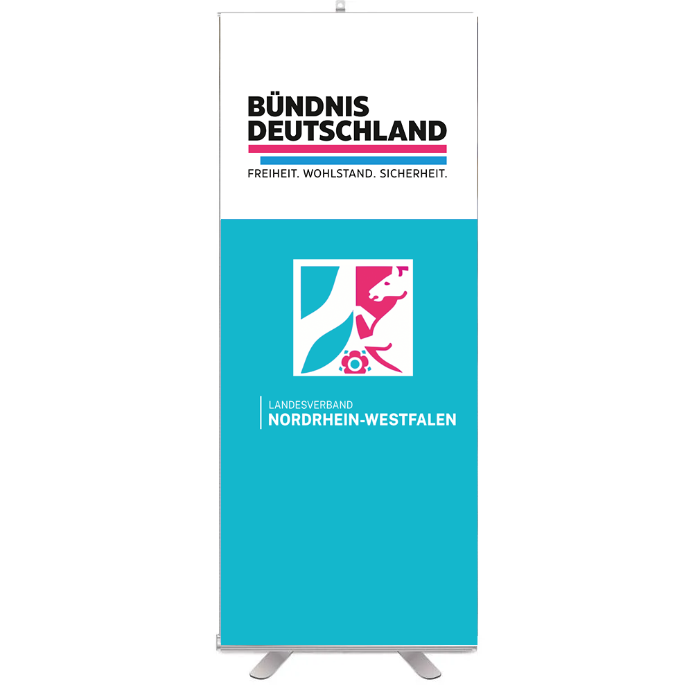 Roll-up Banner 85x200 Motiv Landesverband