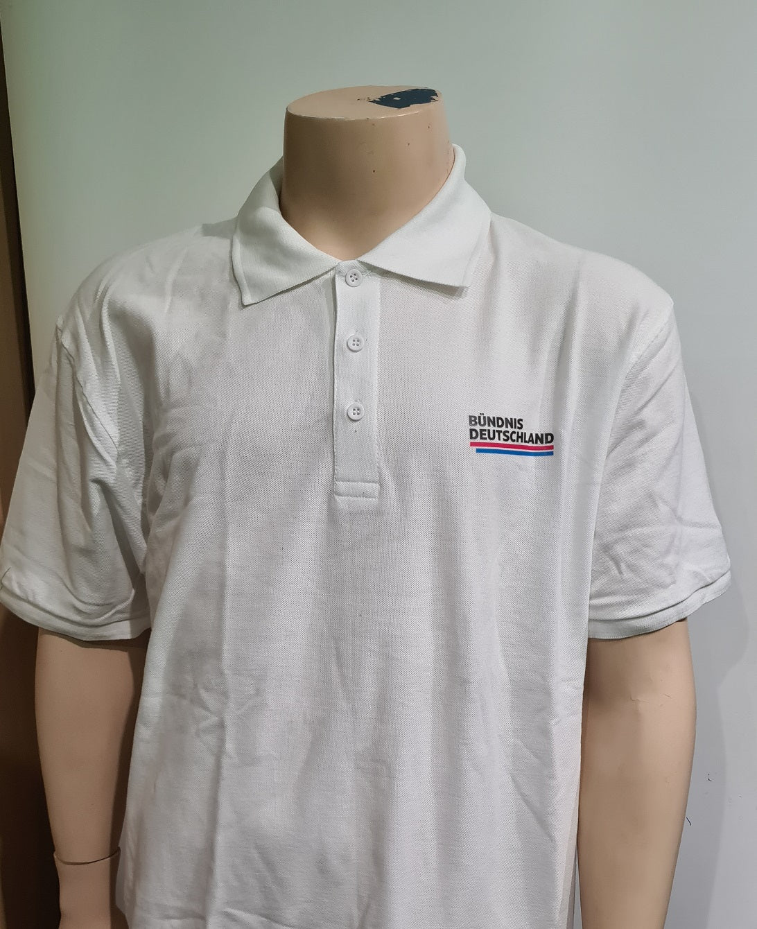 Poloshirt mit Logo BD weiss